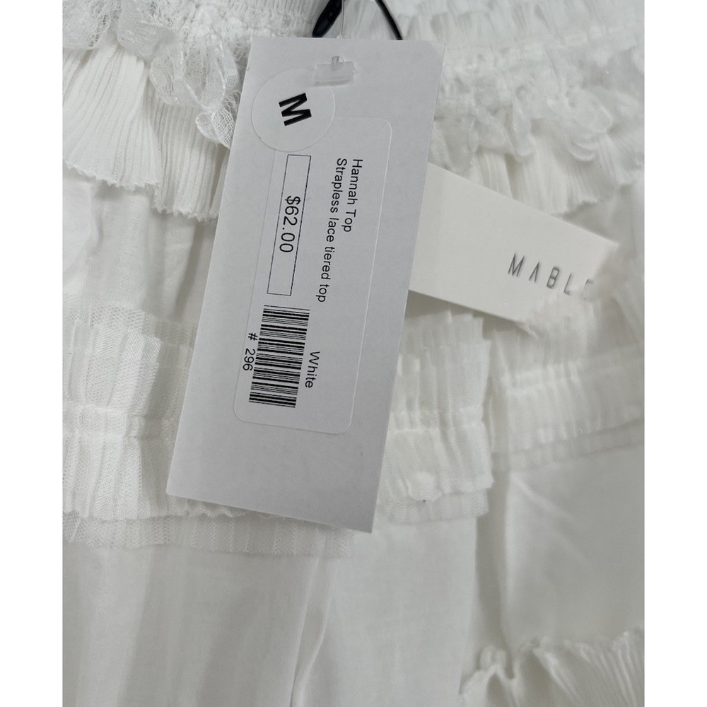 Mable Skirt Elastic Waist  Mini Skirt Size Medium (8-b49) - Picture 4 of 7